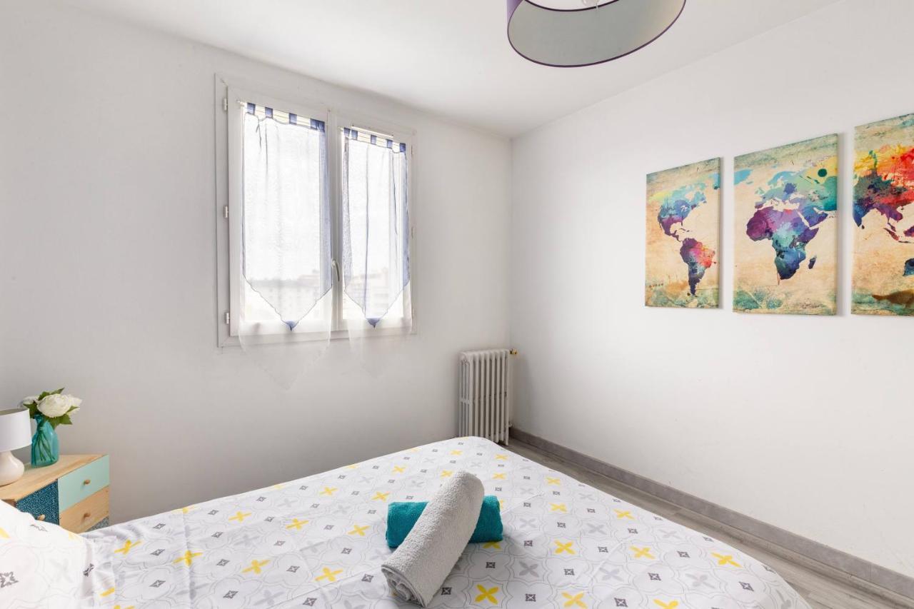 Appart T3 Bien situé a Bourges + Wifi Extérieur photo