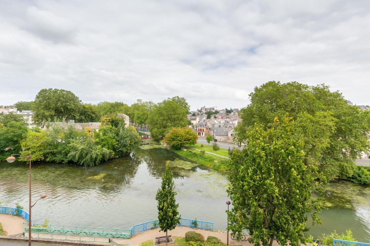 Appart T3 Bien situé a Bourges + Wifi Extérieur photo